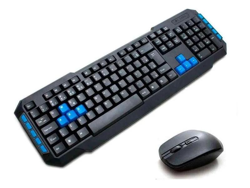 Teclado + Mouse Wireless DW-8099 - X-Zhang - Kit Teclado e Mouse